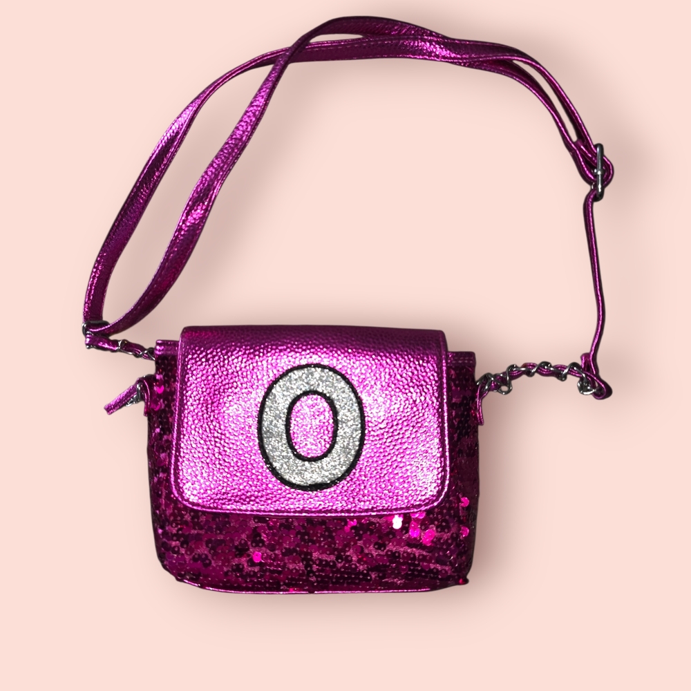 ^ Justice Pink Sequin Bag
